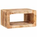 vidaXL Nočný stolík 2 ks Hnedá 45 x 30 x 24 cm Masívne mango drevo