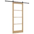 vidaXL Posuvné dvere ORKDAL 93 x 232 cm Prírodná