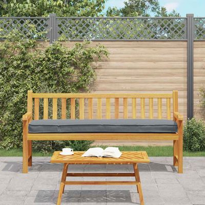 vidaXL Sada vankúšov na palete 2 pcs Antracit 200 x 40 x 8 cm