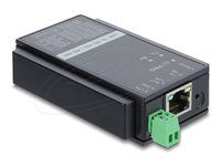 Delock - Sériový adaptér - RS-422/485 - RS-422/485 x 1 + 10/100 Ethernet x 1 - čierna