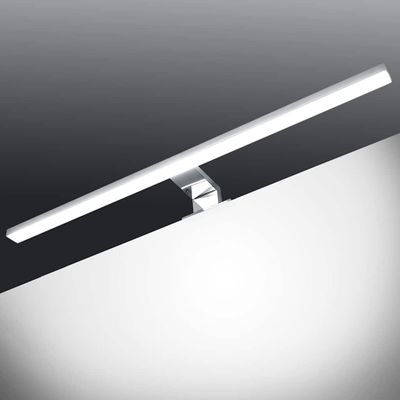 vidaXL Zrkadlová lampa, 8 W, studené biele svetlo