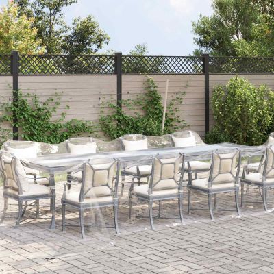 vidaXL Plachta 350 gsm Priehľadná 7 x 4 m PVC
