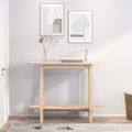 vidaXL Konzolový stolík 110x40x80 cm masívne borovicové drevo