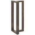 vidaXL Nohy barového stola v tvare T, 2 ks, čierne, 40x35x(100-101) cm, oceľové