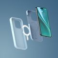 Etteri Silikónové Mag puzdro pre iPhone 15 Pro 6,1" svetlomodré