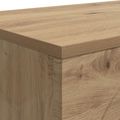vidaXL Konferenčný stolík Dub artisan 102 x 35 x 75 cm