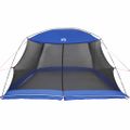 vidaXL Stan s moskytiérou so strechou Azúrová modrá 380 x 380 x 225 cm