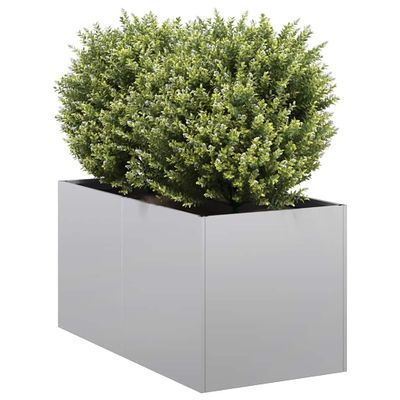 VidaXL kvetináč 40x80x40 cm Pozinkovaná oceľ