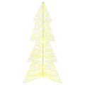 vidaXL Vianočný stromček 160 LED Teplá biela 150 cm Akryl