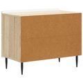 vidaXL Nočný stolík Dub sonoma 62 x 34,5 x 49,5 cm Kompozitné drevo