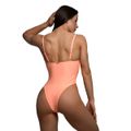 Jednodielne plavky ARUBA Peach - GymBeam, veľkosť M, veľkosť oblečenia M