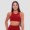 Športová podprsenka Ignite Dark Red - GymBeam, veľkosť S, veľkosť oblečenia S