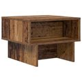 vidaXL Konferenčný stolík Staré drevo 48 x 46 x 35 cm Kompozitné drevo