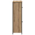 vidaXL Highboard Remeselný dub 62 x 32 x 106,5 cm Kompozitné drevo