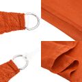 vidaXL Tieniaca plachta 160 g/m² oranžová 2x3,5 m HDPE