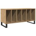 vidaXL Skrinka na gramofónové platne dub artisan 100 x 38 x 48 cm