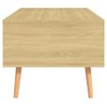 vidaXL Konferenčný stolík, dub sonoma 100x49,5x43 cm, kompozitné drevo