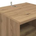 vidaXL TV skrinka 160 x 35 x 55 cm Remeselný dub Kompozitné drevo