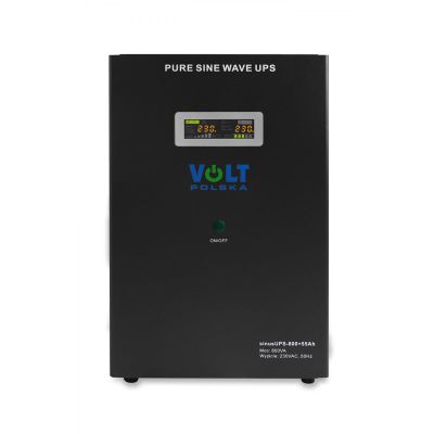 Zdroj záložný VOLT Sinus UPS 800 12V 230V 800W + batérie 55Ah Black