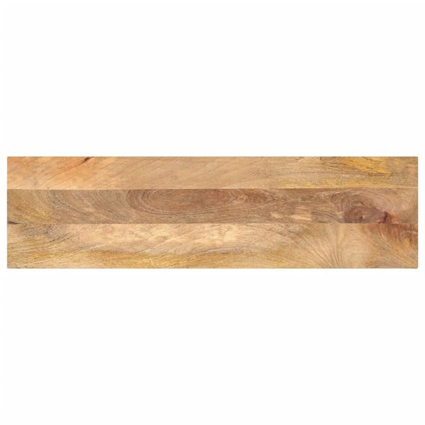 vidaXL Stolová doska 110x30x2,5 cm obdĺžniková mangový masív