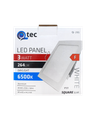 LED panel Qtec Q-215S 3W, štvorcový vstavaný 6500K