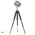 vidaXL Lampa na statíve, mangový masív 165 cm
