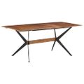 vidaXL Jedálenský stôl 180x90x76 cm mangovníkový masív