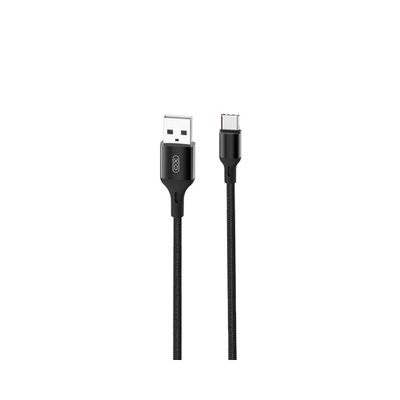 Kábel XO NB143 USB - USB-C 1,0 m 2,4A čierny