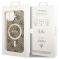 Guess puzdro pre iPhone 14 6,1" GUHMP14SH4STW hnedé hardcase Magsafe IML 4G