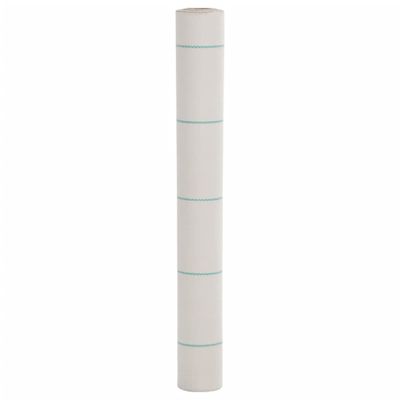 vidaXL Membrána proti burine biela 1x100 m PP