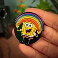 Odznak SpongeBob v nohaviciach - Dúha