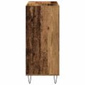 vidaXL Skrinka na gramofónové platne Staré drevo 85 x 38 x 89 cm