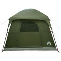 vidaXL Stan chata Olivovo zelená 244 x 213 x 183 cm Polyester a oceľ