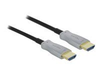 HDMI kábel - HDMI s kolíkmi (samec) do HDMI s kolíkmi (samec) - 100 m - optické vlákno - čierna - Active Optical Cable (AOC), podpora 4K60 Hz (3840 x 2160)