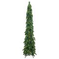vidaXL Osvetlený umelý vianočný stromček so 100 LED 180 cm