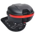 vidaXL Kufor na jednu prilbu na motorku 26 l