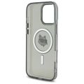 Karl Lagerfeld case for iPhone 16 Pro 6,3" KLHMP16LHLSCHK black Hard IML Metal Choupette Head MagSafe