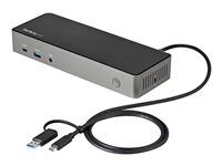 Multi-Monitor Dock (DK31C3HDPDUE) - Dokovacia stanica - USB-C - 3 x HDMI, 3 x DP - 1GbE - 85 Watt