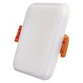 LED panel VIXXO 75×75, štvorcový vstavaný biely, 6W neutr. b.,IP65