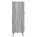vidaXL Servírovacia skriňa Sivá sonoma 66 x 34,5 x 95 cm