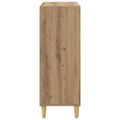 vidaXL Servírovacia skriňa Remeselný dub 69,5 x 32,5 x 90 cm