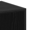 vidaXL Lekárenský kabinet Čierny dub 30 x 41 x 77.5 cm