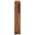 vidaXL Obloženie krbu staré drevo 100x20x100 cm kompozitné drevo