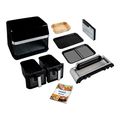 TESLA AirCook DualZone Q787 XXL Deluxe - multifunkčná duálna digitálna horúcovzdušná fritéza