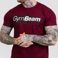 Tričko Beam Burgundy - GymBeam, veľkosť XL, veľkosť oblečenia XL