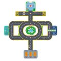 Crazy Motors Mesto (Obrovské Puzzl'Up puzzle 28 + 6 ks)