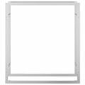 vidaXL Stojan na krbové drevo 80x28x86 cm nehrdzavejúca oceľ