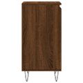 vidaXL Komody 2 ks hnedý dub 40x35x70 cm kompozitné drevo