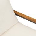 vidaXL lavička Bežová a smotanovo biela 115 x 65 x 72 cm Ratan