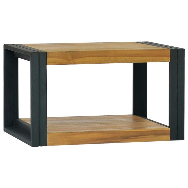 vidaXL Nástenná kúpeľňová skrinka 60x45x35 cm masívne teakové drevo
